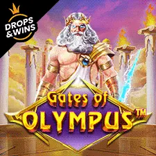 Обкладинка гри Gates of Olympus у каталозі Allwin UA