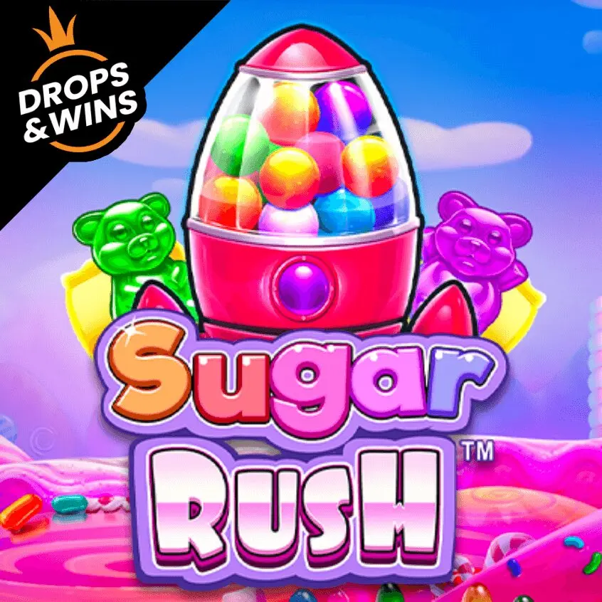 Ілюстрація слоту Sugar Rush у добірці ігор